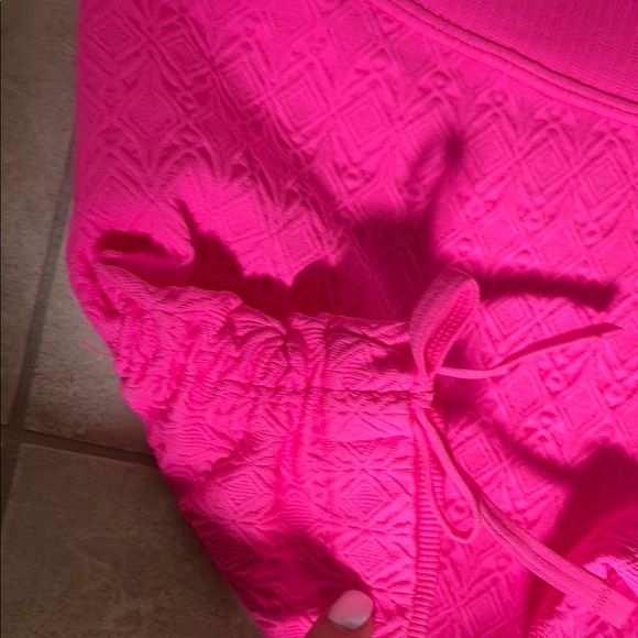 JoyLab Hot Pink Textured gym Shorts - Picture 3 of 4